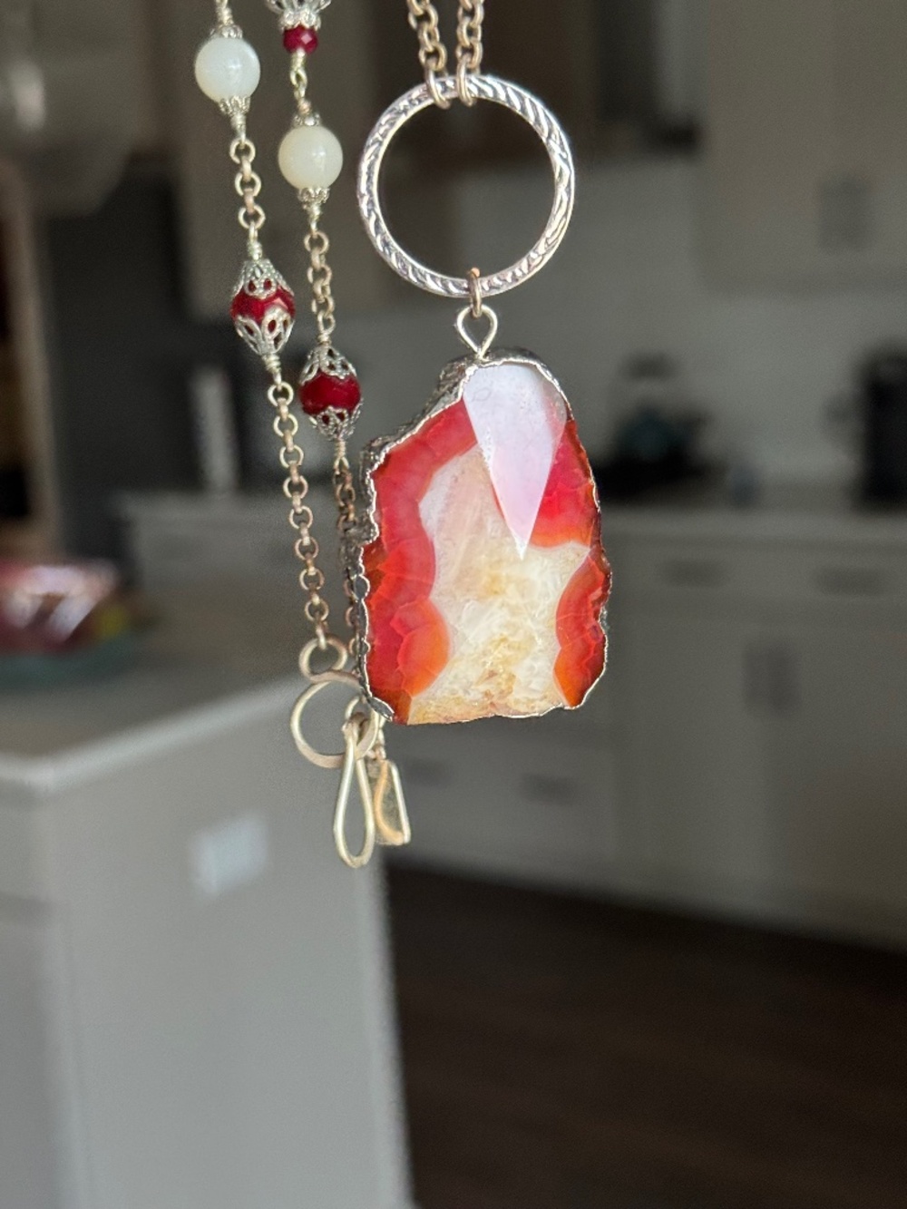 Cat Max gemstone necklace